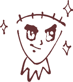 A decorative doodle of me shinin'